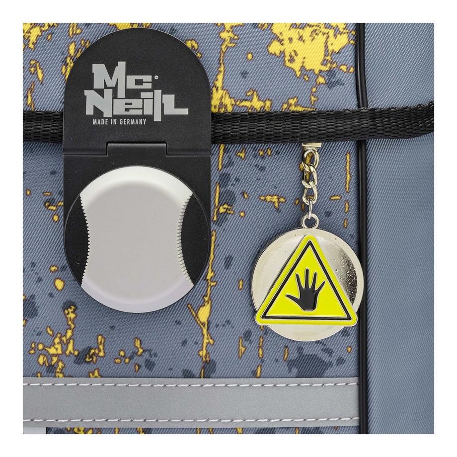 Mc Neill Tornister Anhänger Set Steel 