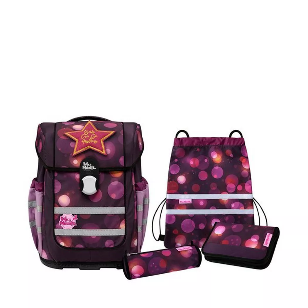 Mc Neill - Tornister Anhänger Set, 38X30X22CM, Multicolor