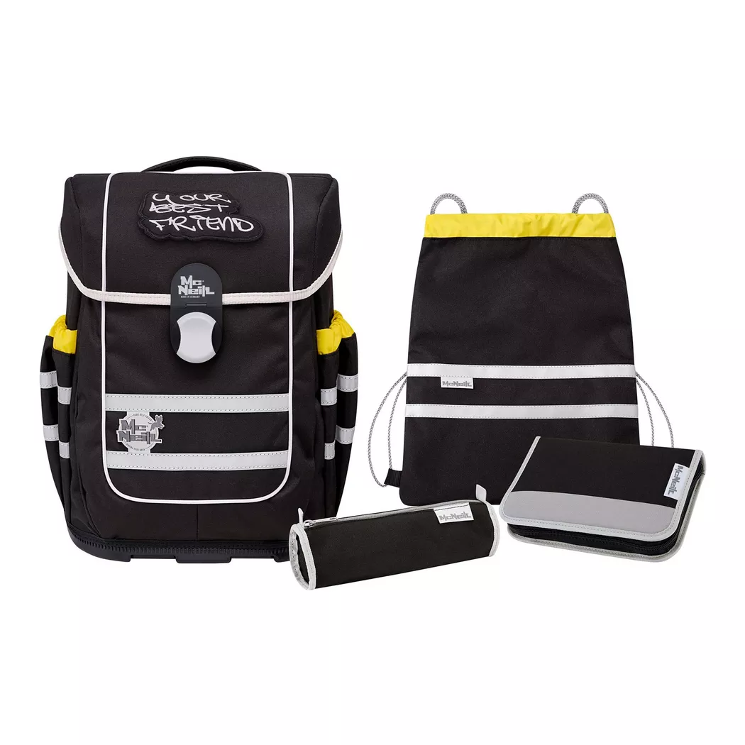 Mc Neill - Tornister Anhänger Set, 38X30X22CM, Multicolor