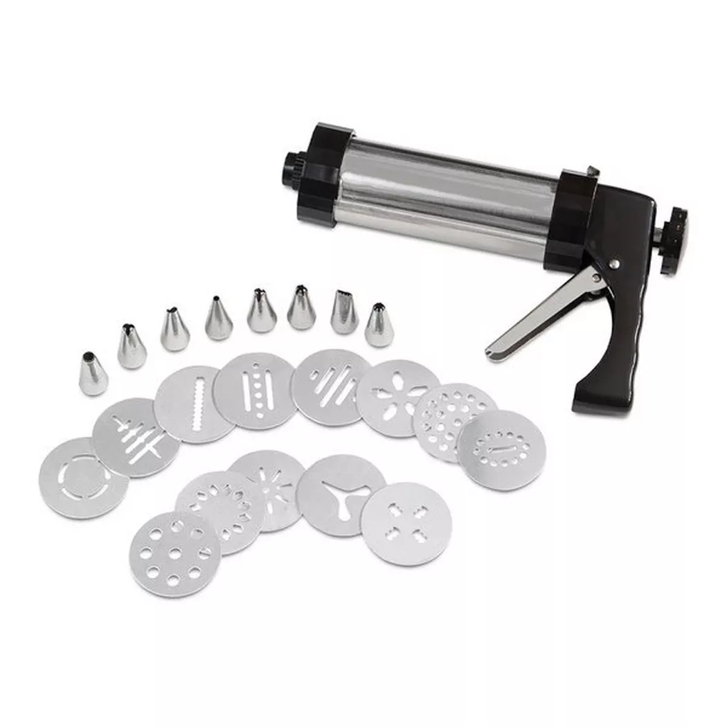 Städter - Gebäckpressen-Set, 22cm, Black