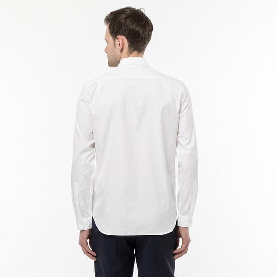 LACOSTE Langarm Regular Fit Hemd  