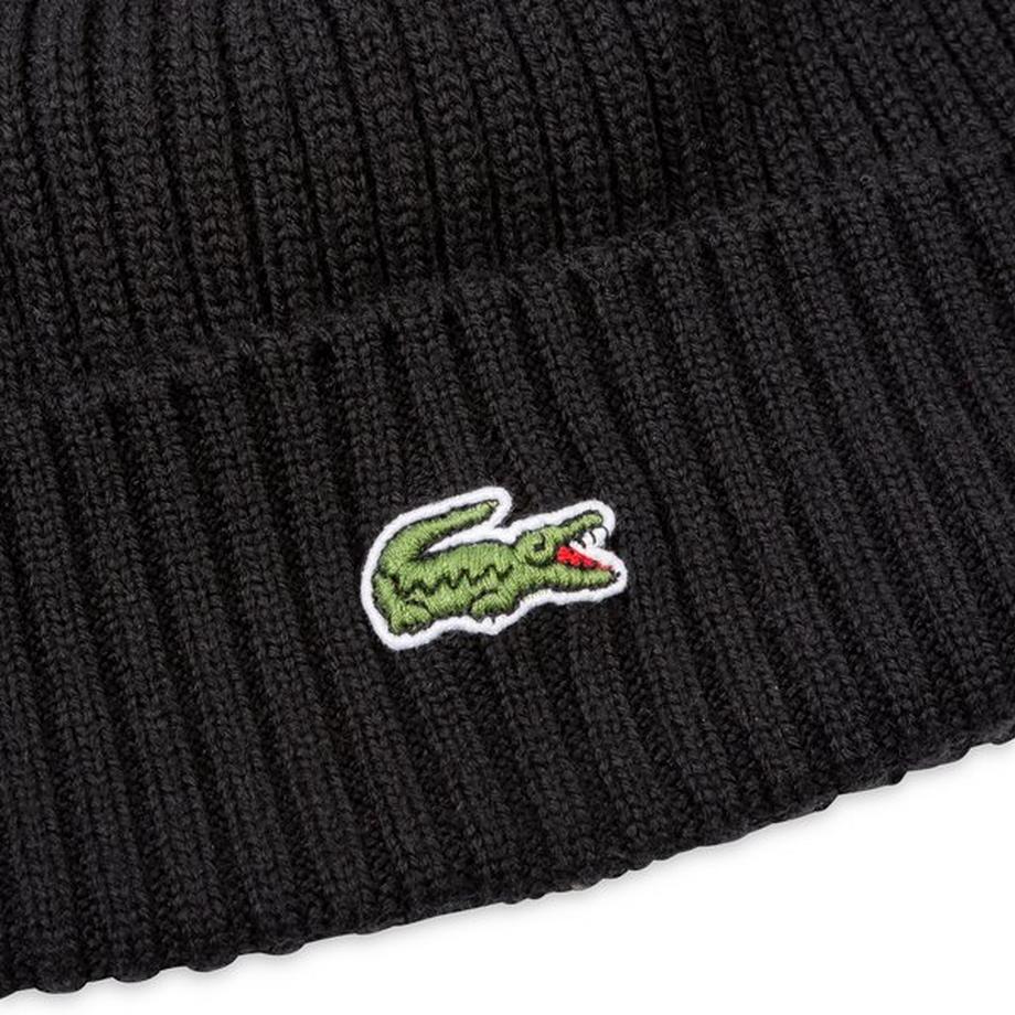 LACOSTE Bonnet côtelé  