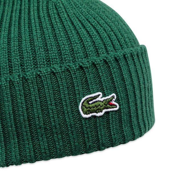 LACOSTE Gerippte Beanie  
