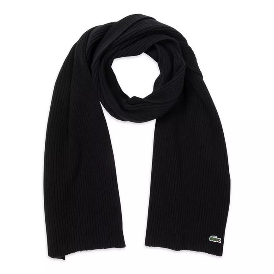 LACOSTE Schal  schwarz | ONE SIZE