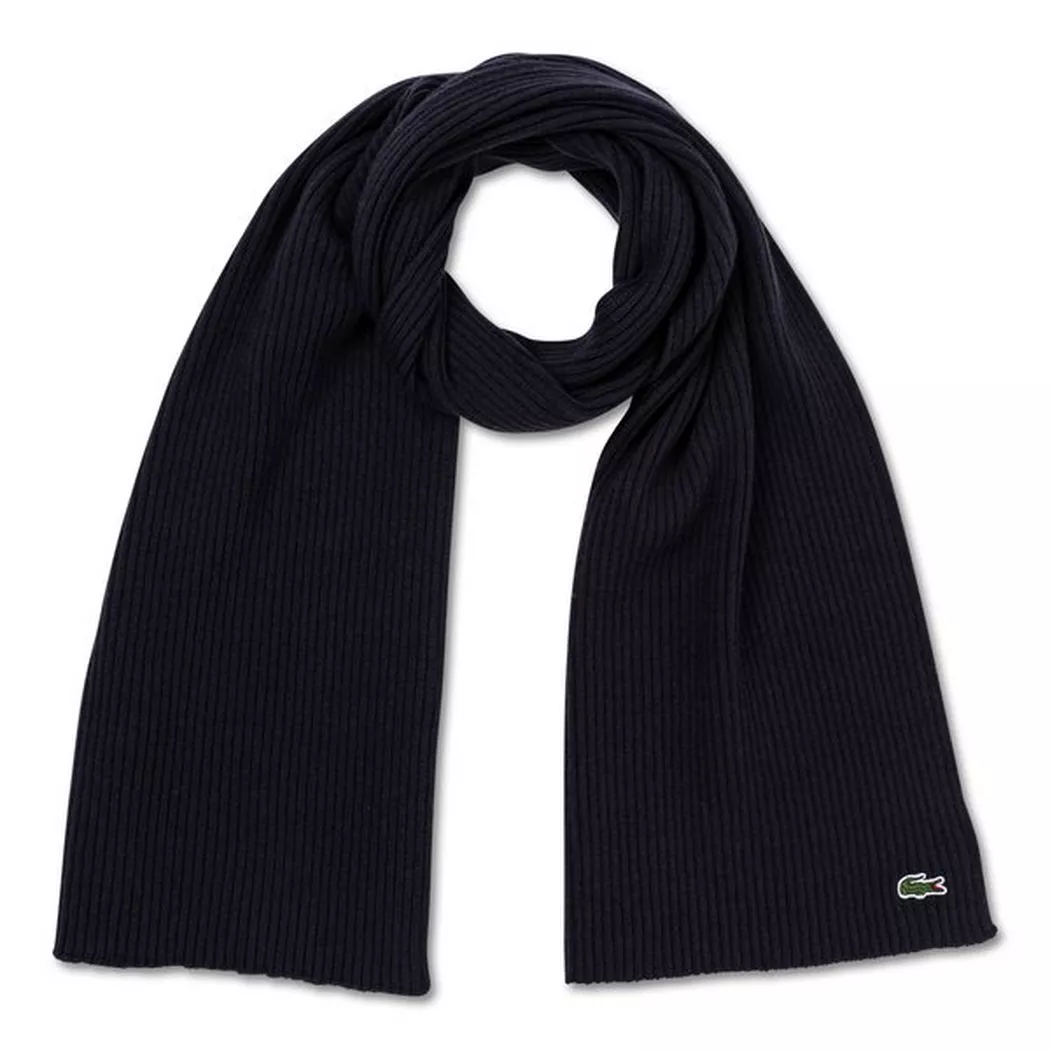 LACOSTE Schal  dunkelblau | ONE SIZE