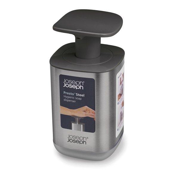 Joseph Joseph Distributeur de savon Presto Steel 