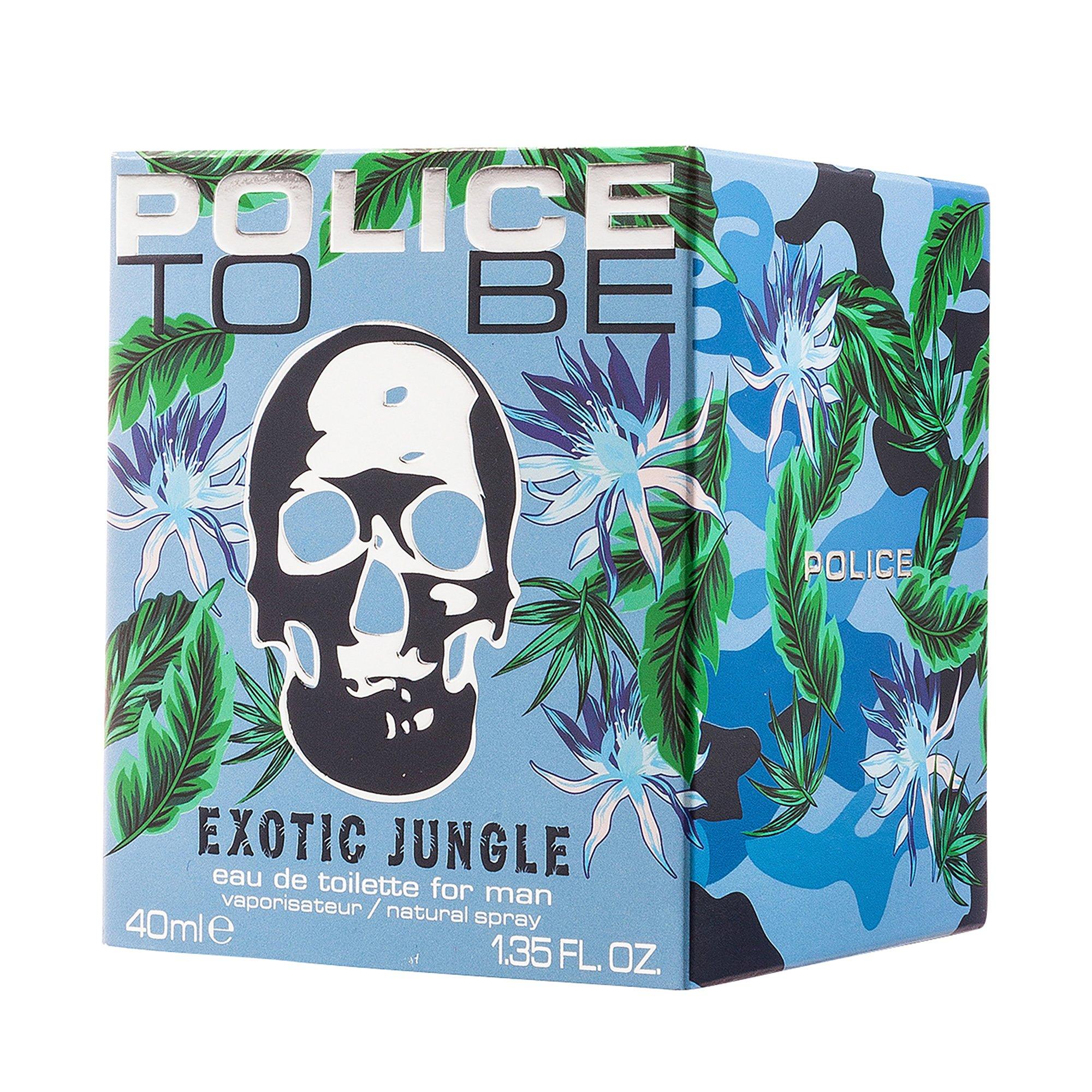 Police To Be Exotic Jungle Man, Eau De Toilette  