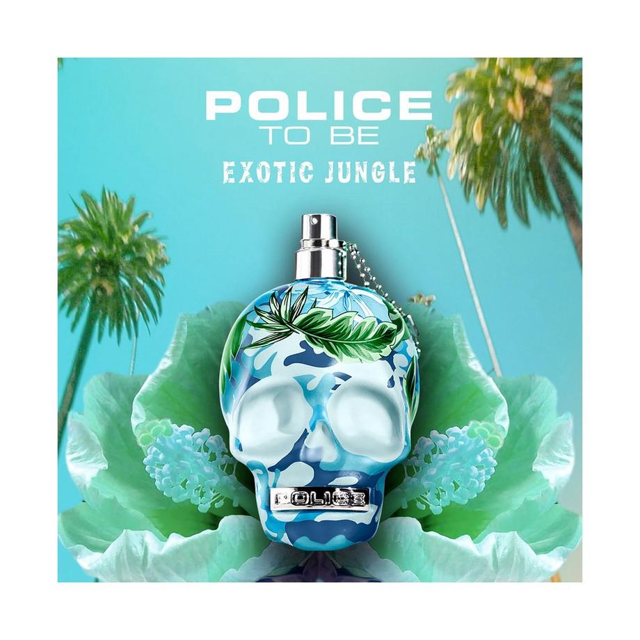 Police To Be Exotic Jungle Man, Eau De Toilette  