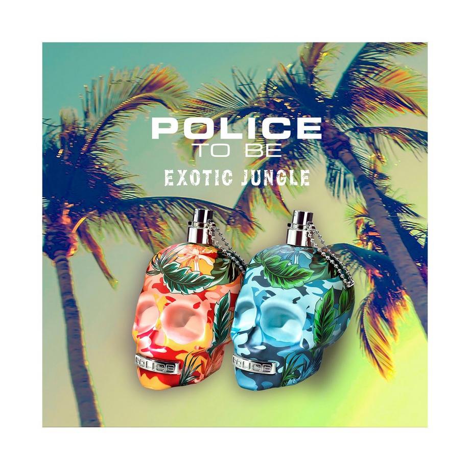 Police To Be Exotic Jungle Man, Eau De Toilette  
