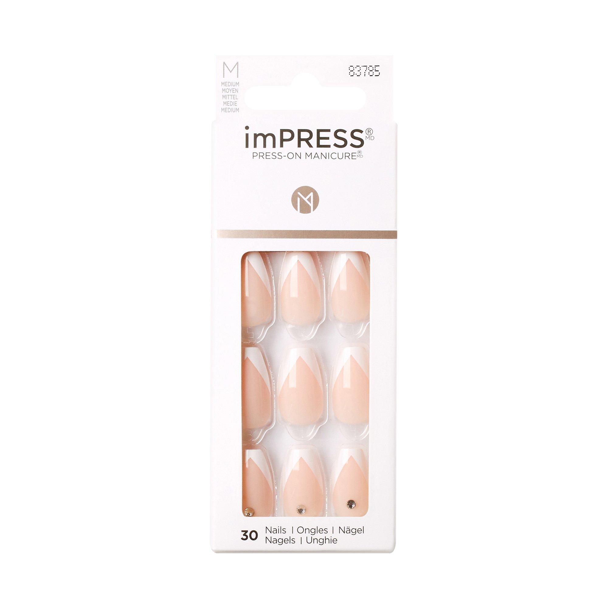 Image of Ks Impress Nails Damen So French Set