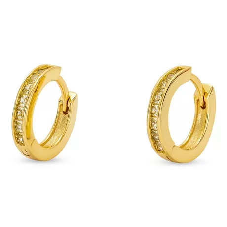 L'Atelier Sterling Silver 925  Ohrstecker Goldfarben