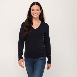 Manor Woman  Bio-Cashmere Pullover, V-Neck 