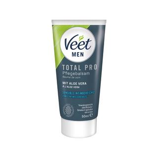 Veet Tot Pro Men Intim Haarentf-Kit Men Intim-Haarentfernungs-Set, Haarentfernungscreme Intimbereich + Pflegebalsam 