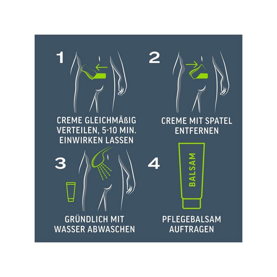 Veet kit di depilazione men intim Kit d'épilation intime Men Crème + Baume 