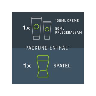 Veet Tot Pro Men Intim Haarentf-Kit Men Intim-Haarentfernungs-Set, Haarentfernungscreme Intimbereich + Pflegebalsam 