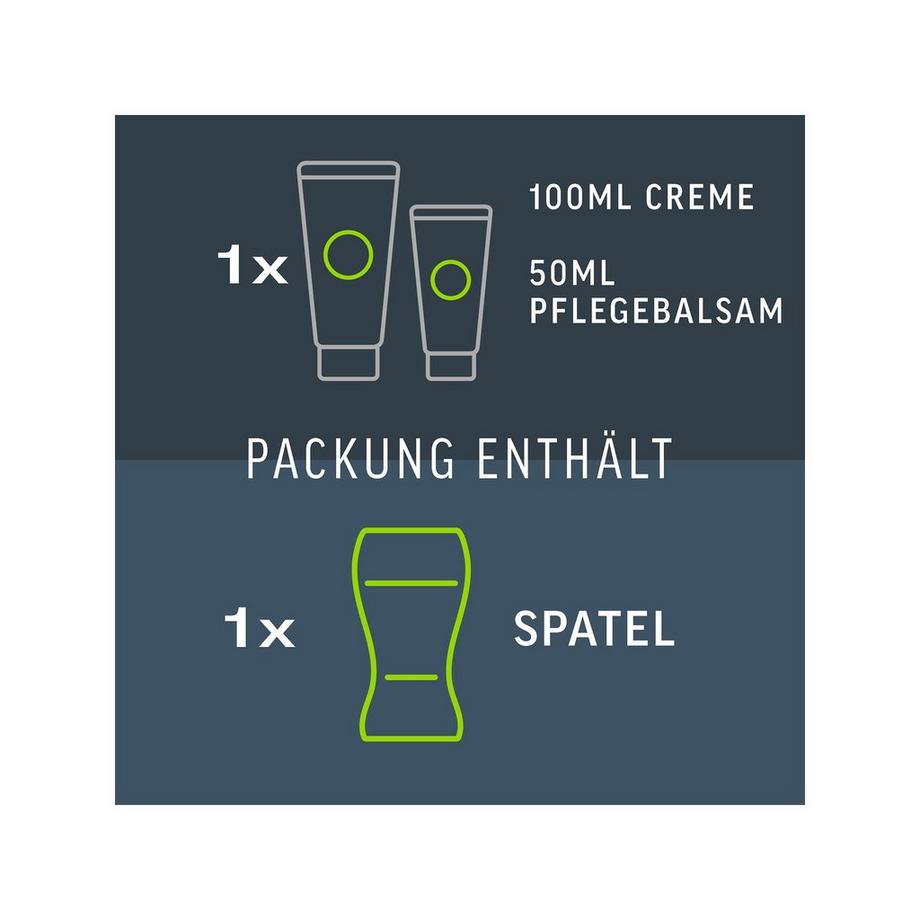 Veet kit di depilazione men intim Kit d'épilation intime Men Crème + Baume 