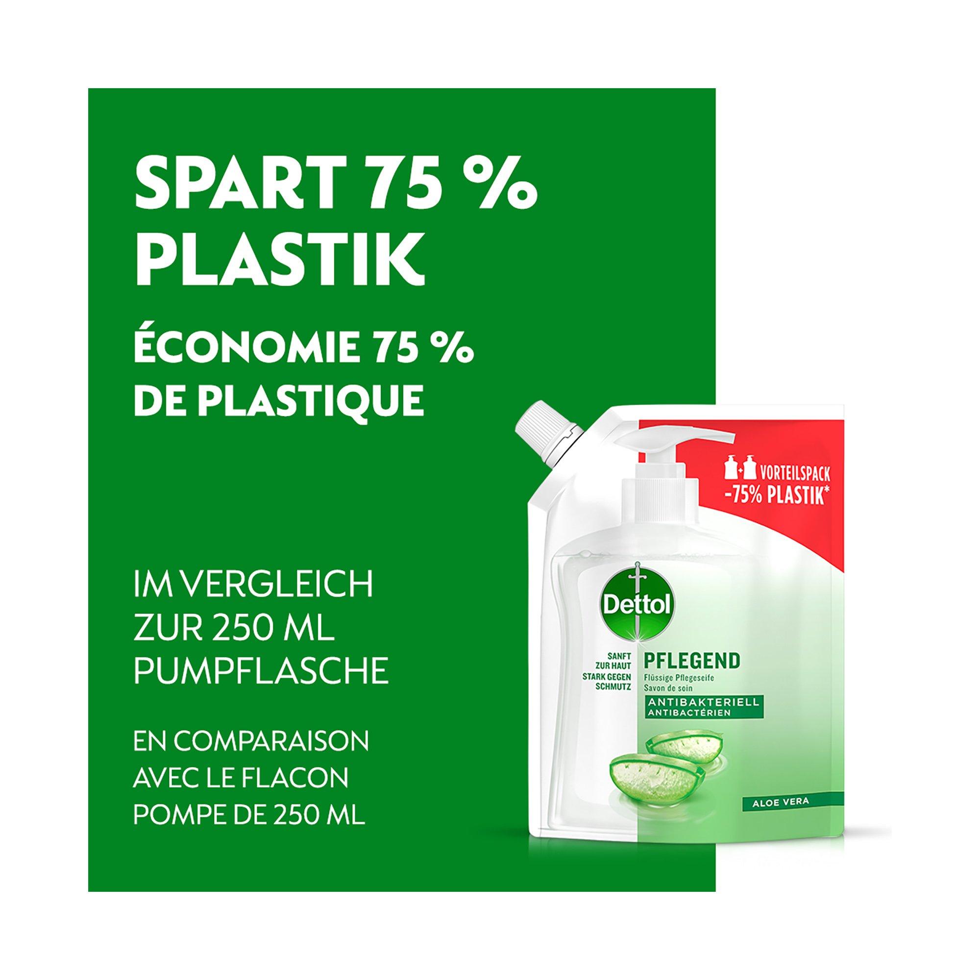Dettol Savon liquide Refill Aloe Vera Dettol Seife Refill 
