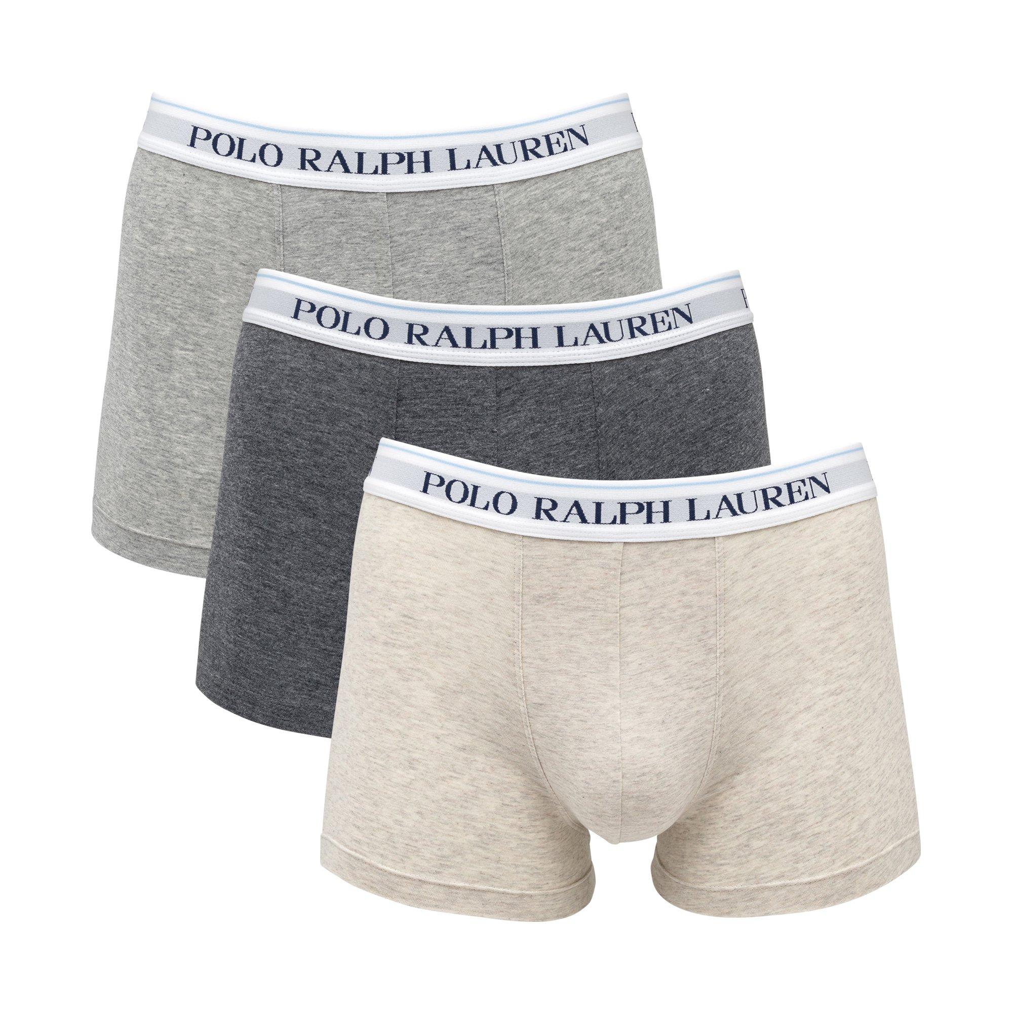 Ralph Lauren Classic Trunk 3 Pack Lot de 3 boxers 