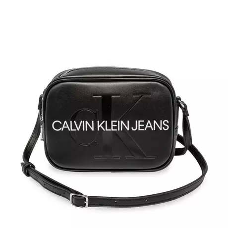 Calvin Klein Jeans SCULPTED MONOGRAM Sac Reporter Black