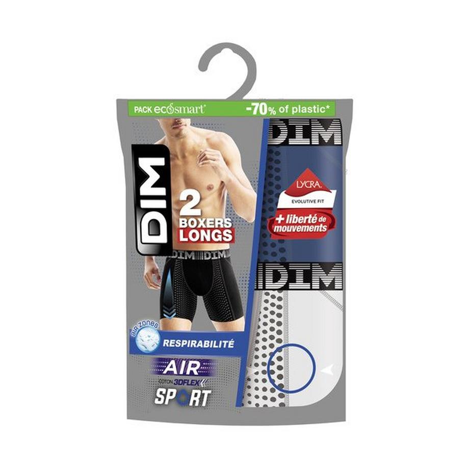 DIM 2P Long BO MPK 3D Flex Air Duopack, Pantys 