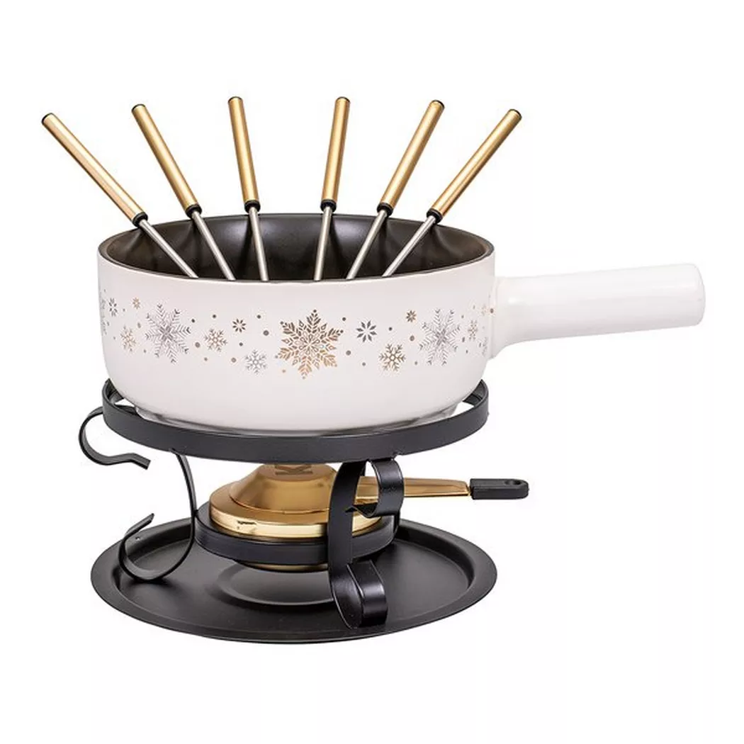 Kadastar - Käsefondue-Set, 22cm, Gold