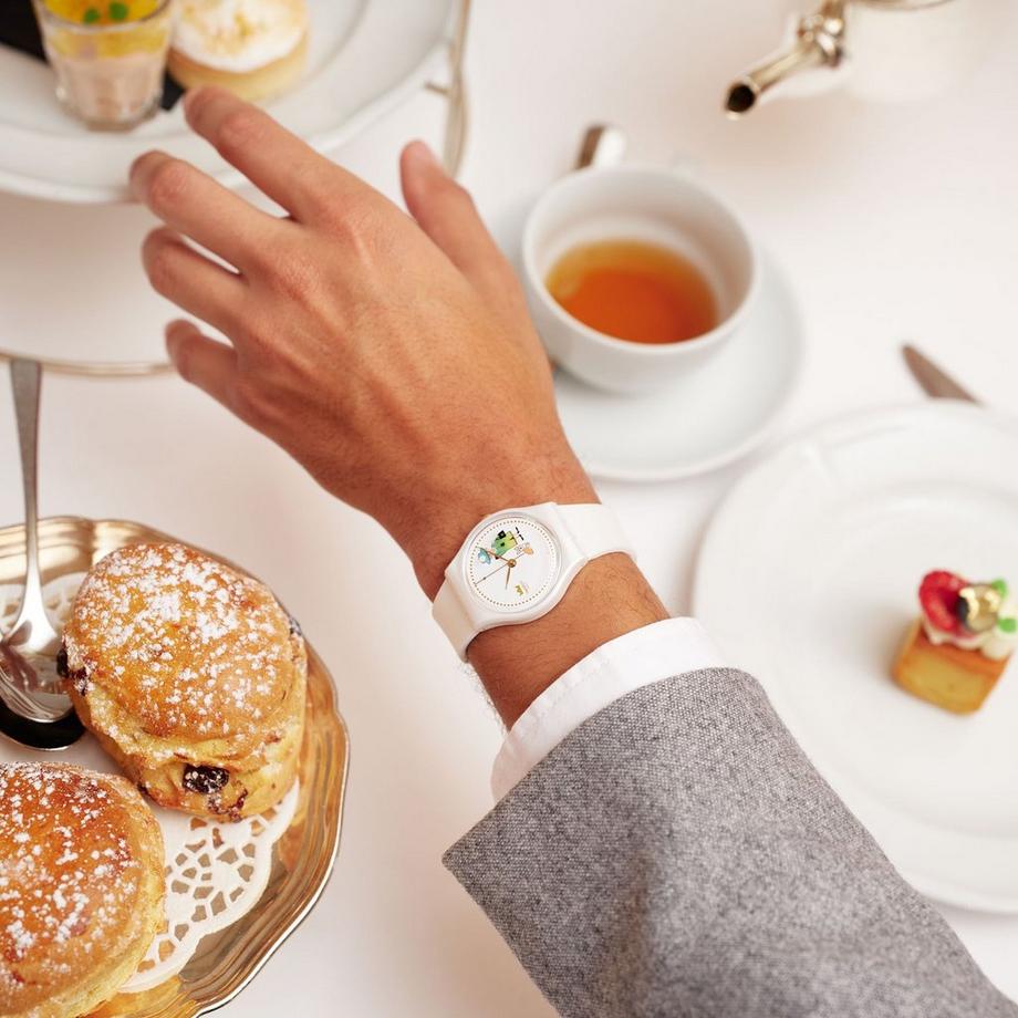 swatch HOW MAJESTIC Horloge analogique 