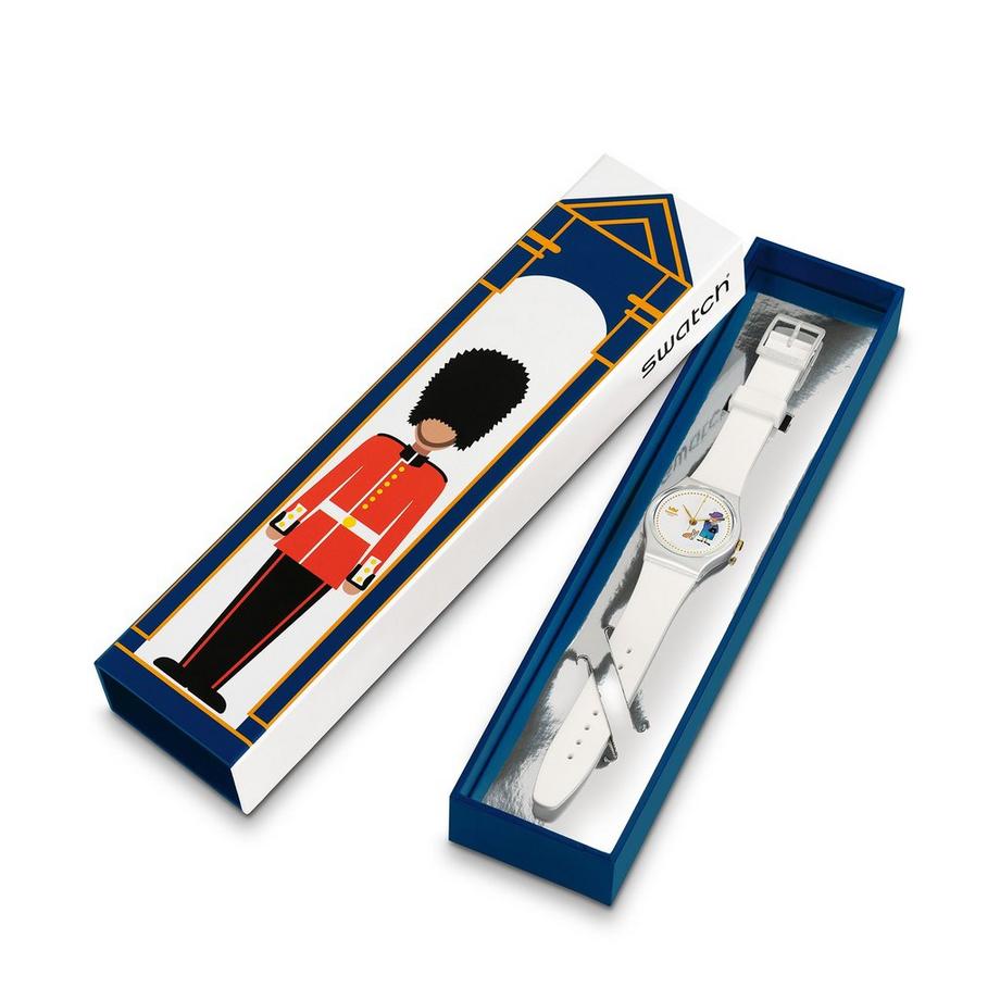 swatch HOW MAJESTIC Horloge analogique 