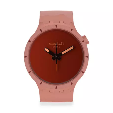 swatch BIG BOLD BIOCERAMIC CANYON Horloge analogique Brun