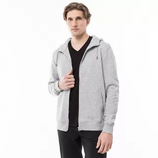 Manor Man Sweatjacke mit Kapuze  