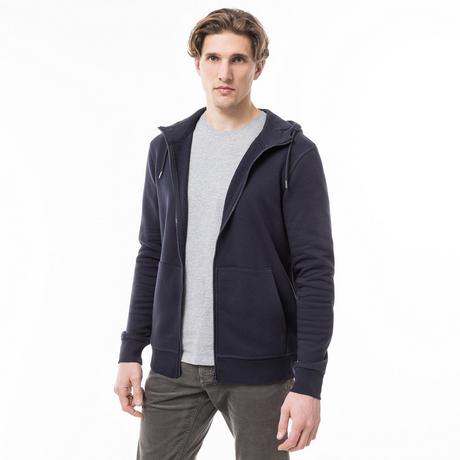 Manor Man Sweatjacke mit Kapuze  