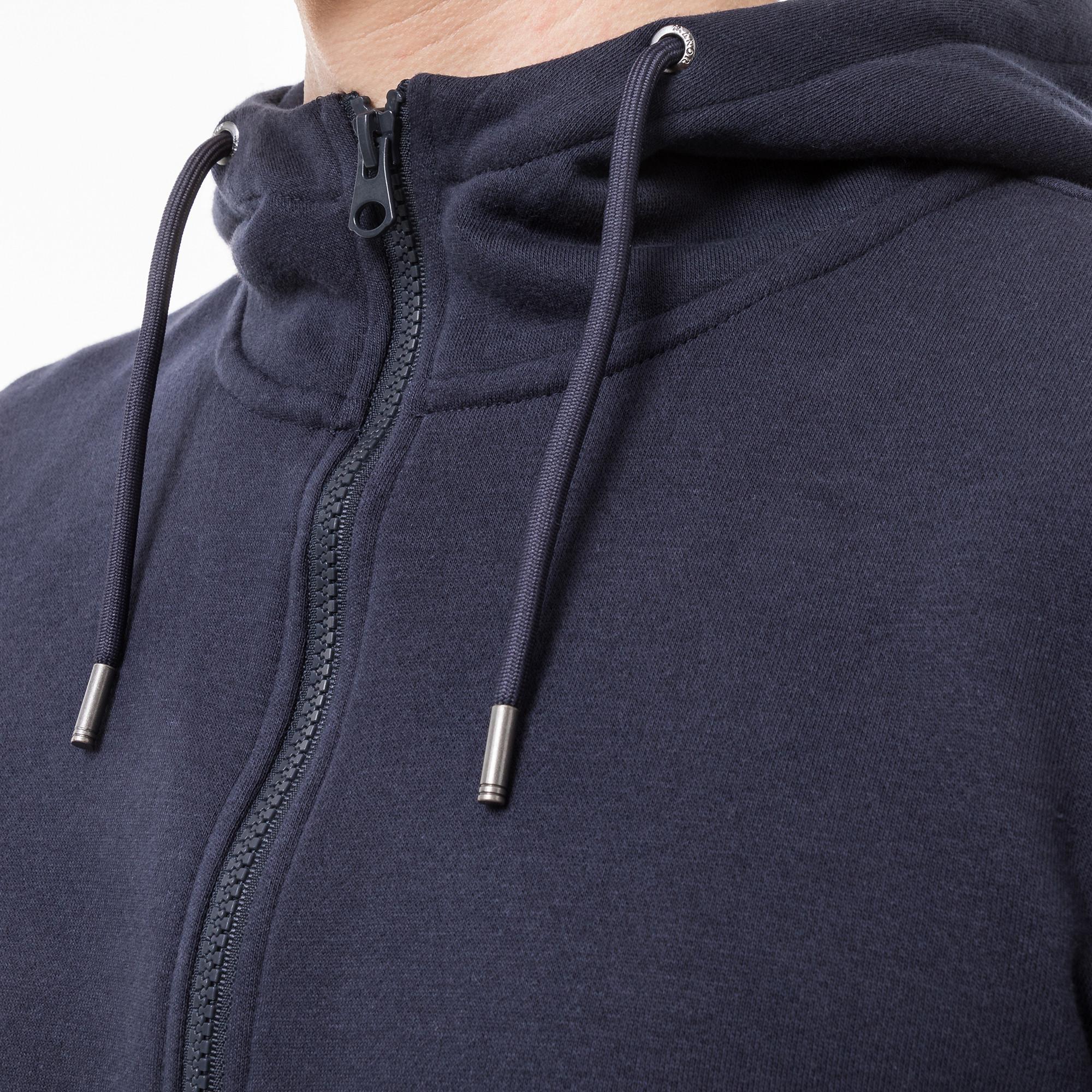 Manor Man  Felpa, con zip, con cappuccio 