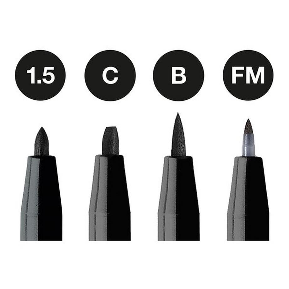 Faber-Castell Pennarelli in confezione da studio Pitt Artist Pen 