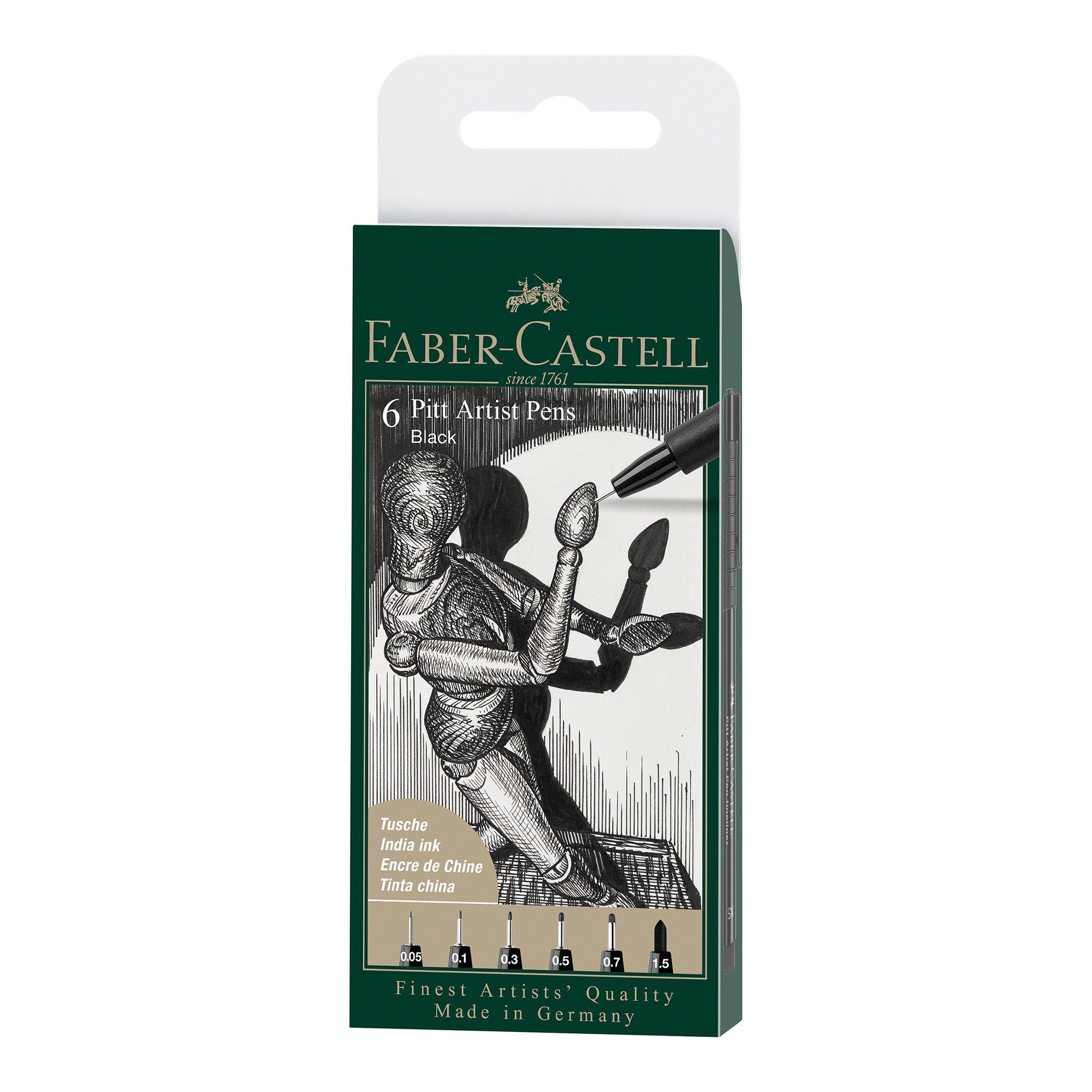 Faber-Castell Pennarelli in confezione da studio Pitt Artist Pen 