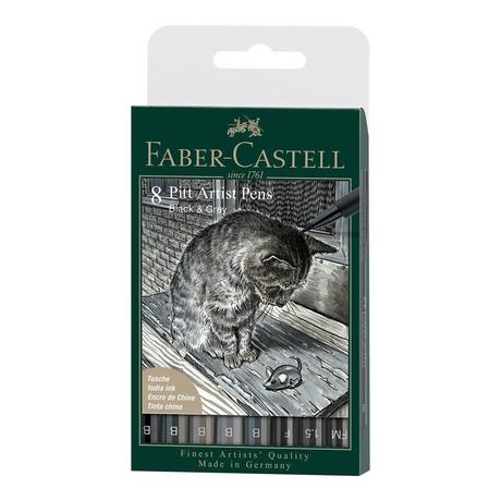 Faber-Castell Tuschestifte in Atelierbox Pitt Artist Pen 