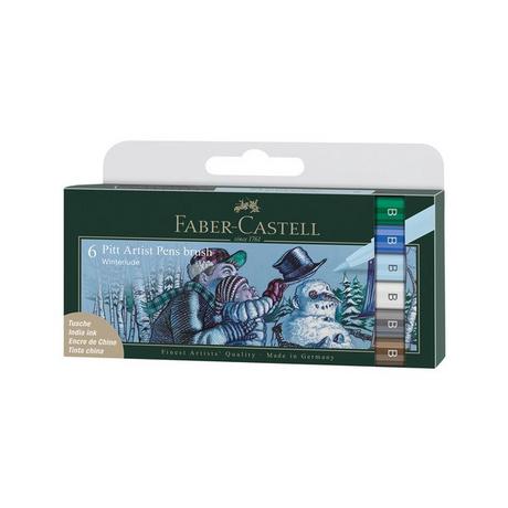 Faber-Castell Tuschestifte in Atelierbox Pitt Artist Pen 