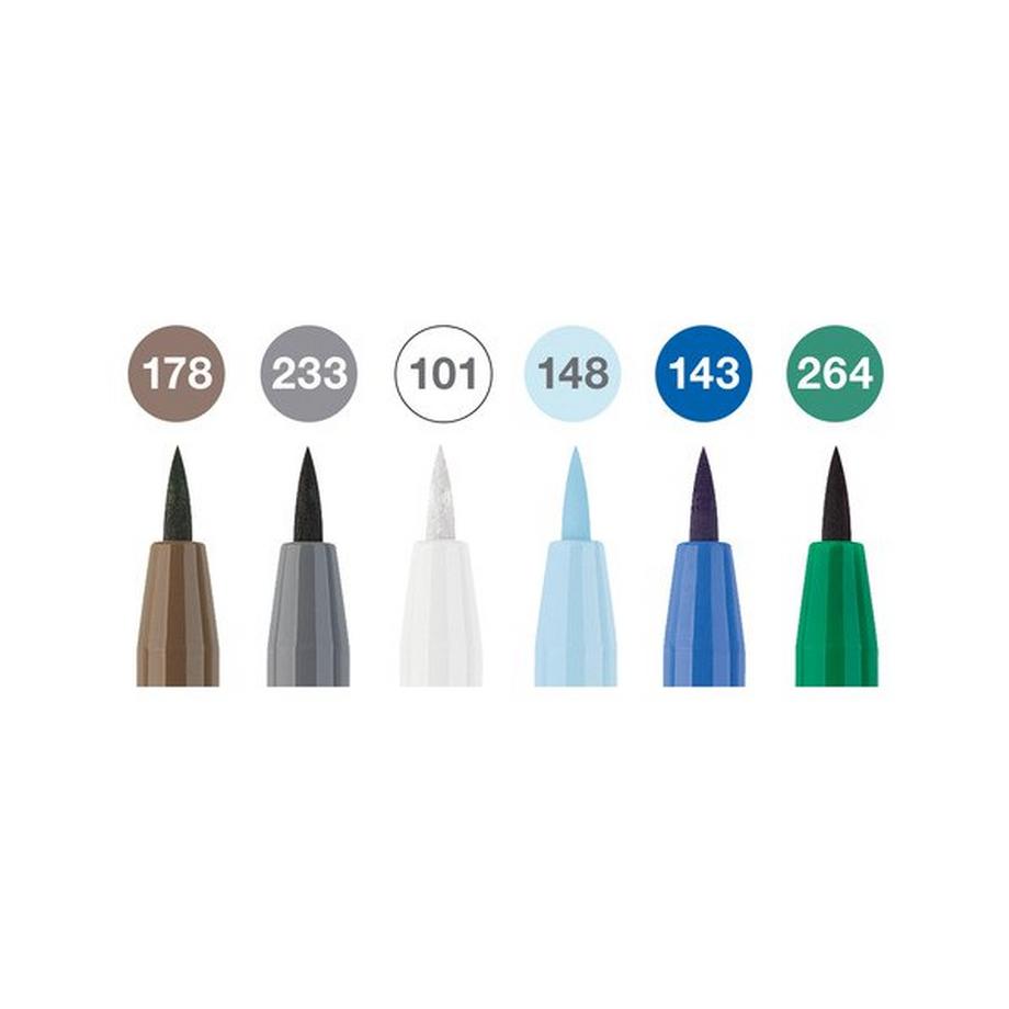 Faber-Castell Tuschestifte in Atelierbox Pitt Artist Pen 