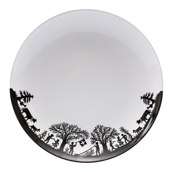 Kadastar Piatto per fondue formaggio Sagra della montagna 