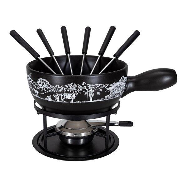 NOUVEL Service à fondue au fromage Paysan de montagne acheter en