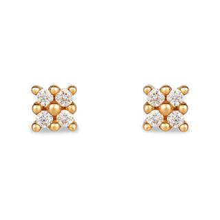 L' Atelier Gold 18 Karat by Manor  Ohrringe 