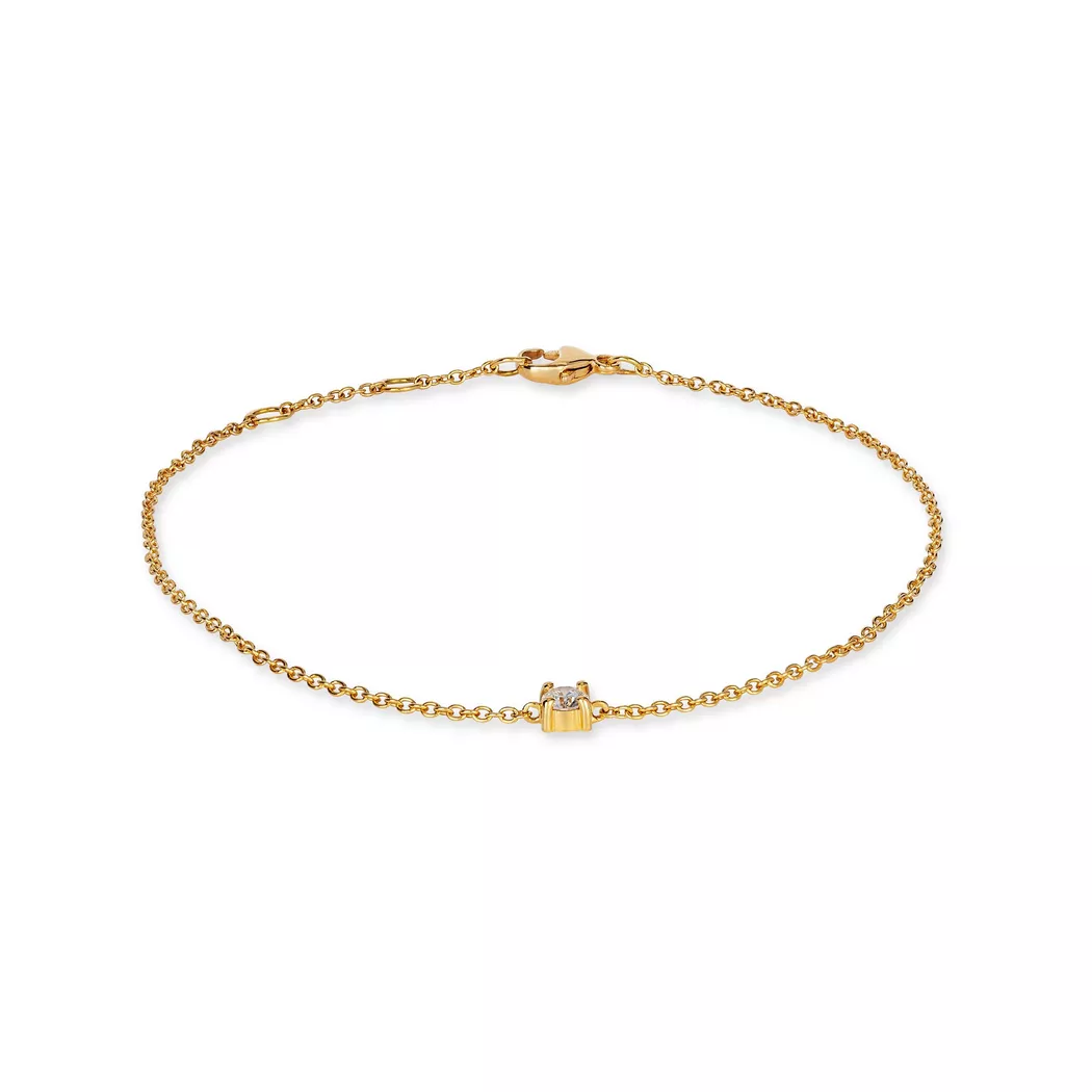 L' Atelier Gold 18 Karat by Manor - Armband, 18cm, Gelbgold 3