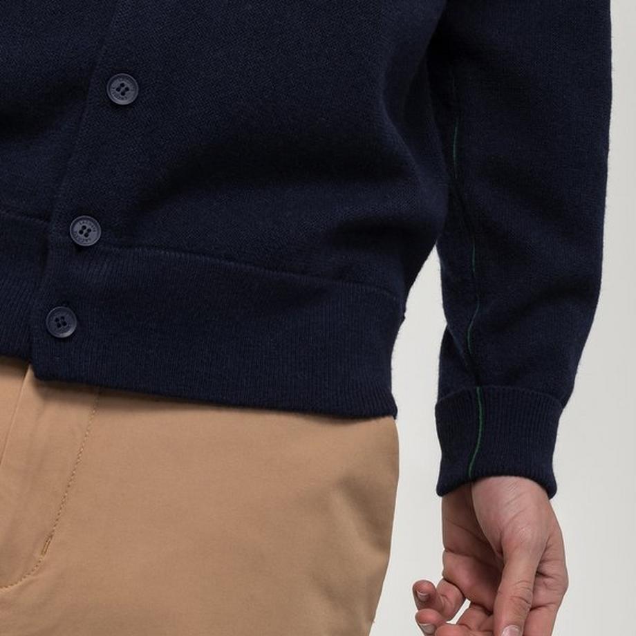 LACOSTE TRICOT V-Ausschnitt Strickjacke  