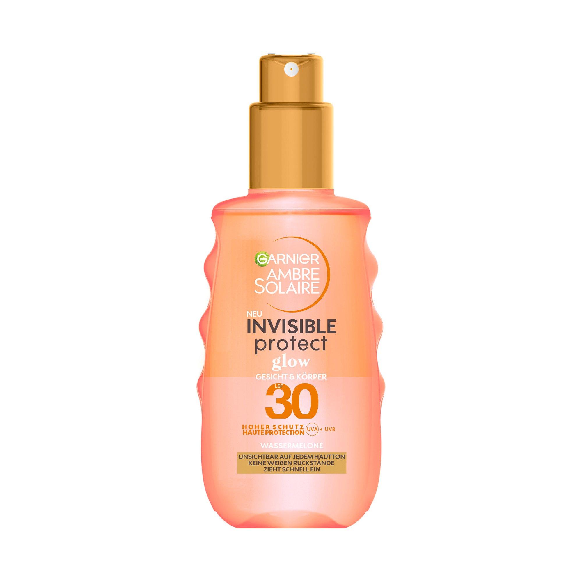 Image of AMBRE SOLAIRE Invisible Protect & Glow Spray LSF 30 - 150 ml