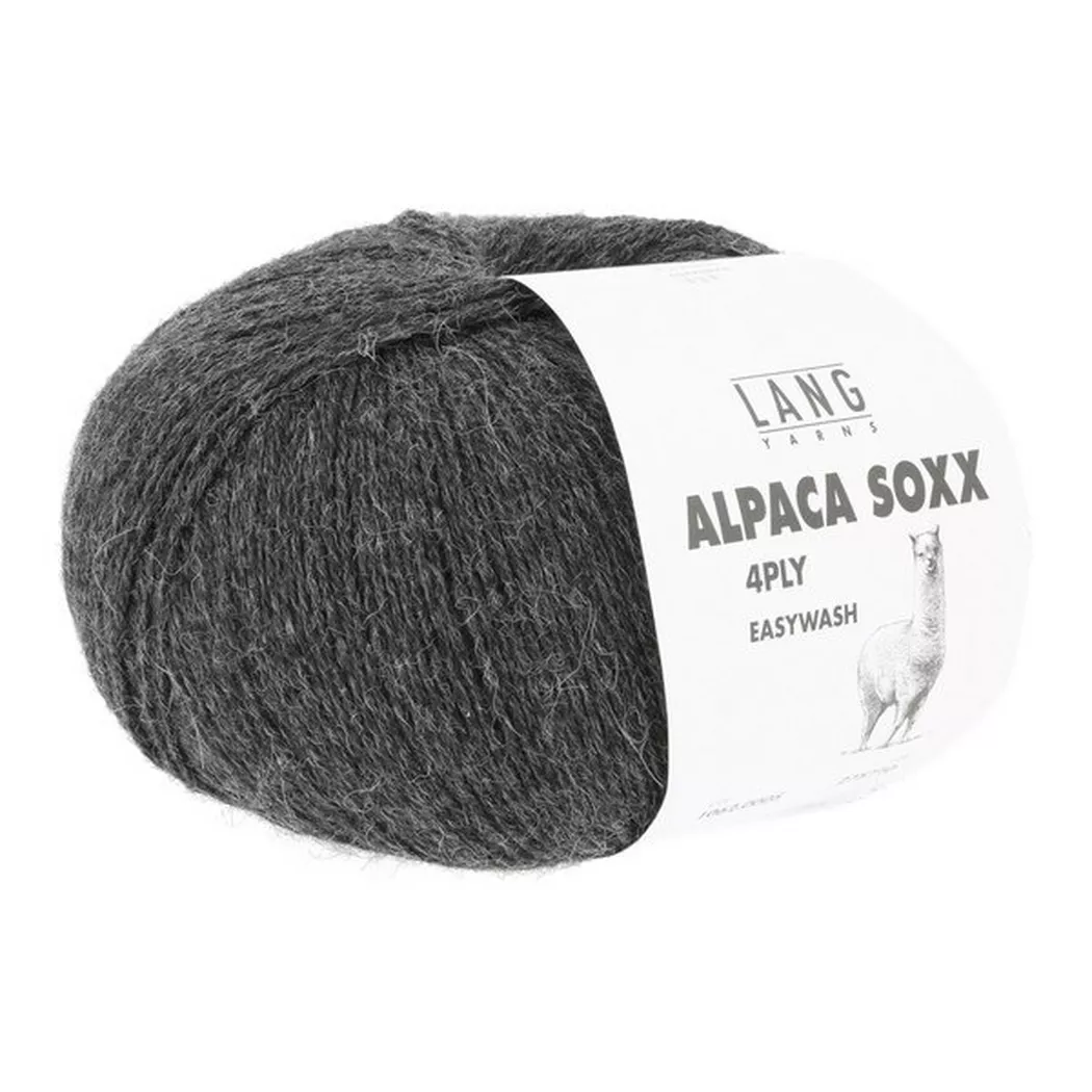 Lang - Filo per maglieria, 100GCA390M, Grigio