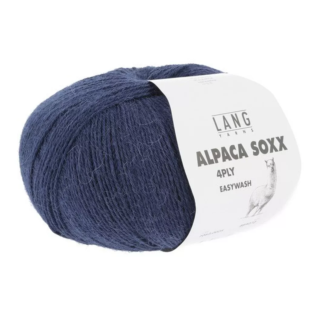 Lang - Filo per maglieria, 100GCA390M, Blu