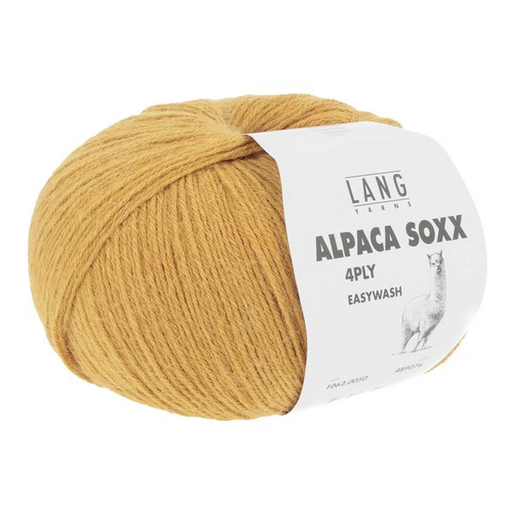 Lang - Filo per maglieria, 100GCA390M, Ocra