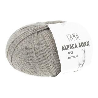 LANG Fil à tricoter ALPACA SOXX 4-FACH/4-PLY 