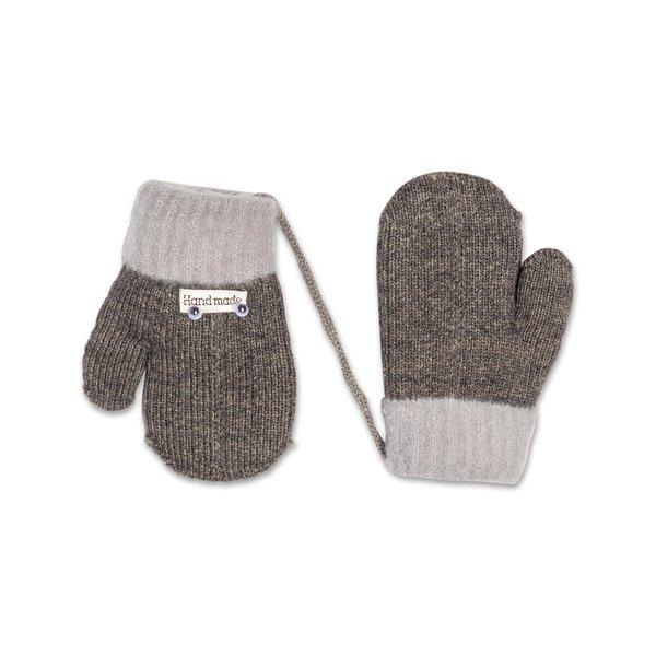 Outburst Baby Fausthandschuhe Mit Glitzer & Blumenstickerei – Kuschelig Warm Mit Fleece-Futter, Größe 3