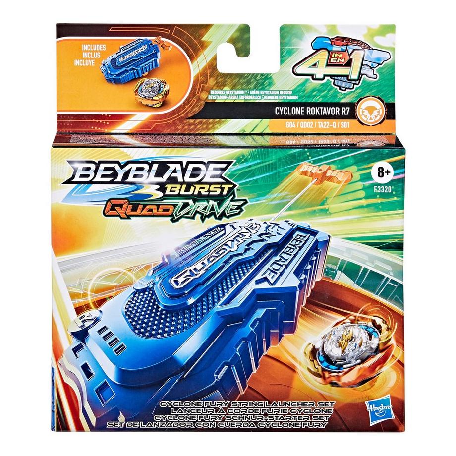 Beyblade  Beyblade Burst QuadDrive Cyclone Fury Schnur-Starter Set 