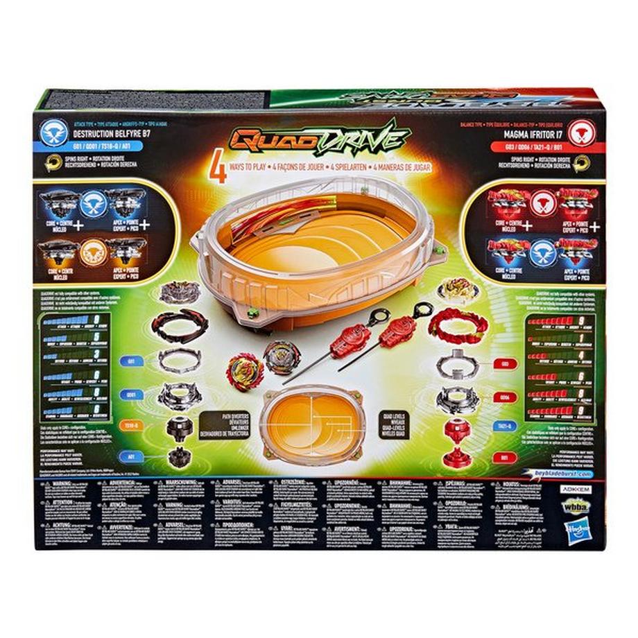 Beyblade  Beyblade Burst QuadDrive Cosmic Vector Battle Set 