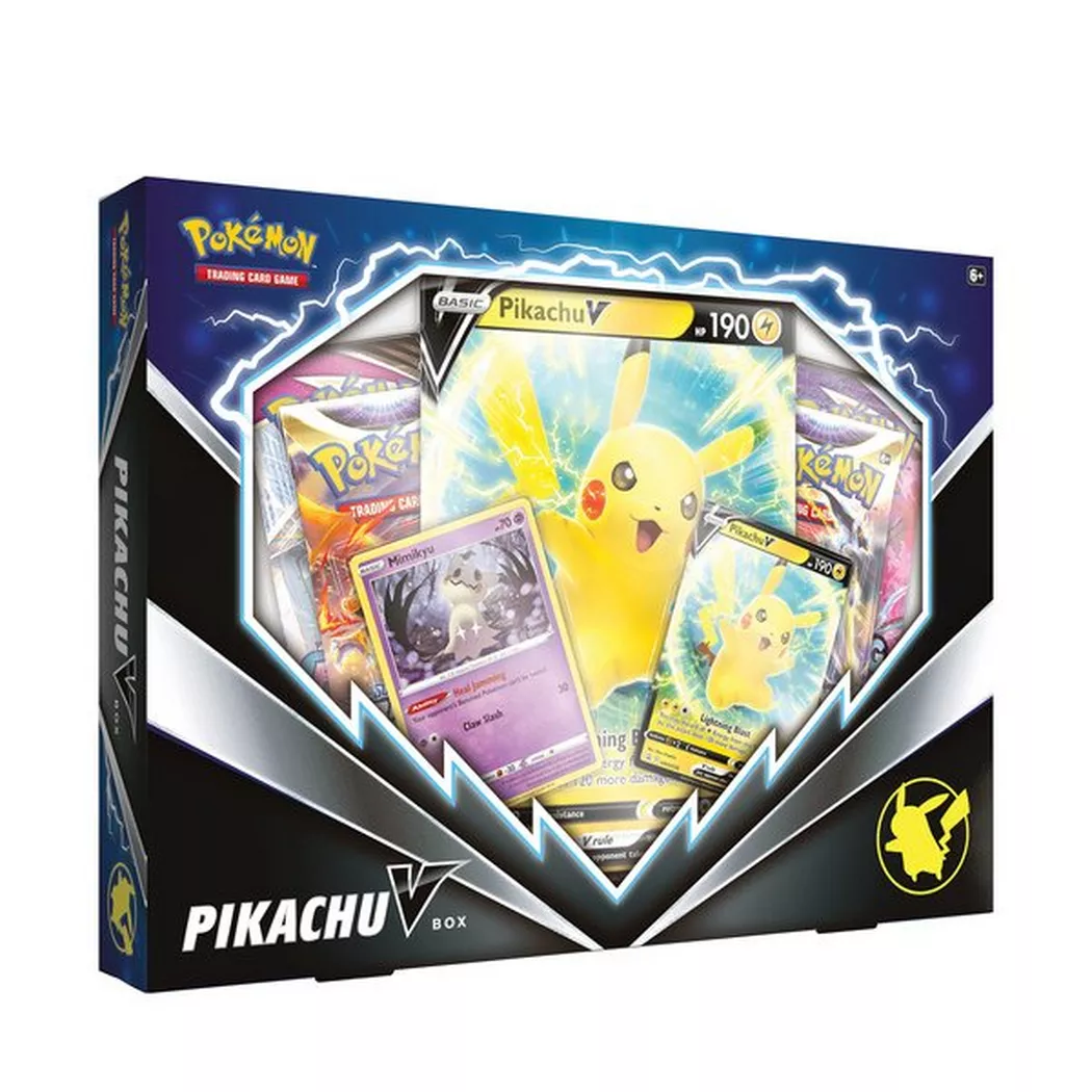 Pokémon - Pikachu V Box, Multicolore